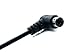 SYSTEM-S S-Video Kabel 50 cm Din 4 Pin Stecker zu Stecker Dual Winkel