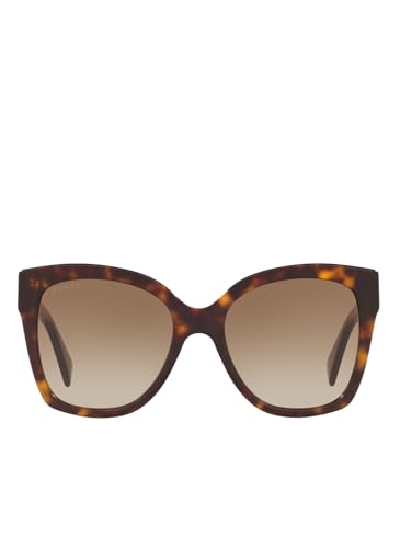 Gucci Brown Shaded Butterfly Ladies Sunglasses GG0459S 002 54
