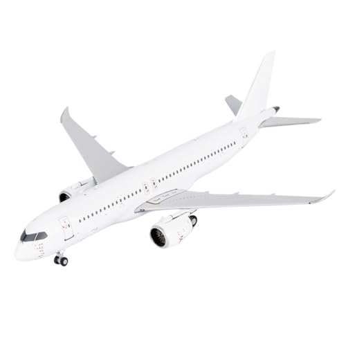 Avión en miniatura COMAC C919 de 9cm escala 1/200 replica de metal para vitrinas pequeñas