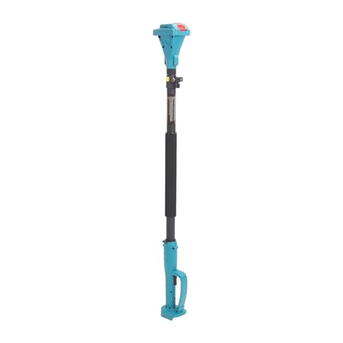 Elektro Gartenschere, Teleskopstange, 1,5 M, Verlängerungsstange mit Anti Rutsch Griff, um 180° Drehbarer Kopf Zum Beschneiden von Hohen, Niedrigen Ästen