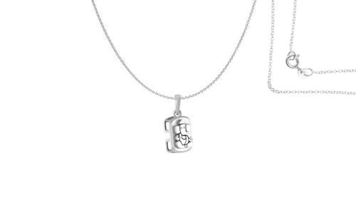 Chaîne et pendentif Ganesh argent pur, le cadeau spirituel idéal