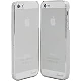 LUVVITT [CRYSTAL VIEW] Hard Shell Anti-Scratch Transparent Clear Back Hard Case for iPhone 5 / 5S ( Retail Packaging) - Crystal Clear