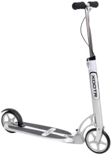 Xootr Street Teen/Adult Kick Scooter - 800+lb Capacity - Life Long Backing - QuickClick Latch Folding Mechanism - Front & Rear Brake