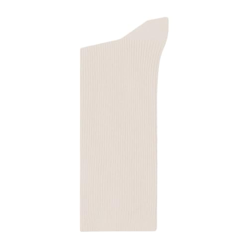 Yizelli 3 Paires Chaussettes Thermiques Douces en Laine pour Automne Hiver Chaussettes Mi-mollet Respirantes pour Femmes et Filles (Blanc)