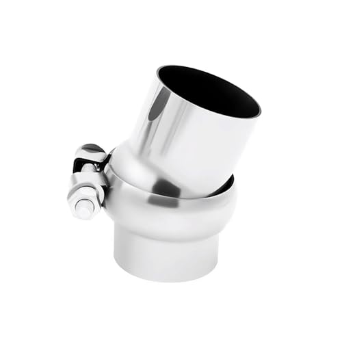 2.5 Inch 20 Degree Adjustable SS304 Stainless Steel Bend Tube Exhaust Elbow Pipe for Car Customized Modified Exhaust System