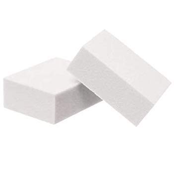 N.E.I 45pcs Mini Disposable Nail Buffer Blocks (White)
