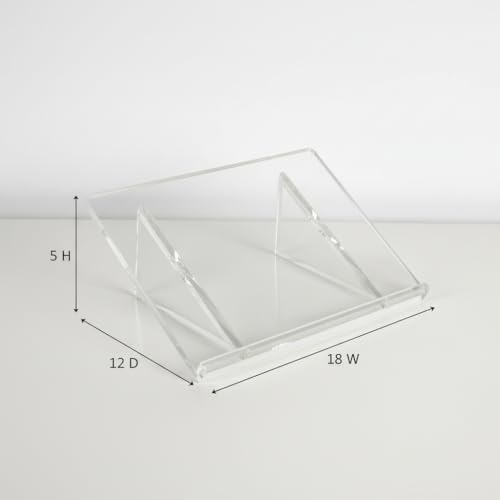 Support de livre en acrylique transparent pour décorer votre table basse de salon