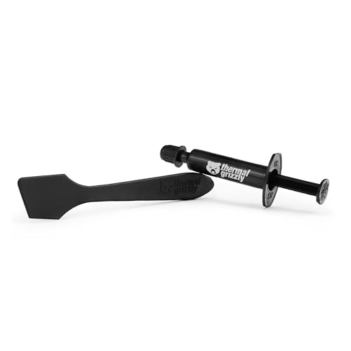 Thermal Grizzly Kryonaut, High Performance Thermal Paste for Cooling All Processors, Graphics Cards and Heat Sinks in Computers and Consoles -1.0 Gram