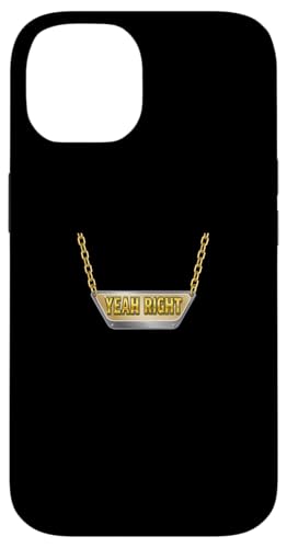 �^���J���[ Yeah Right Chain �^�� �O���t�B�b�N �X�}�z�P�[�X iPhone 14 �p