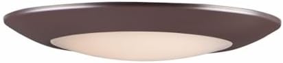 Maxim Lighting 57855WTBZ Diverse Direct-20W 3000K 1 LED Flush Mount in Commodity style-11 Inches Wide by 1.75 inches high, Finish Color: Bronze