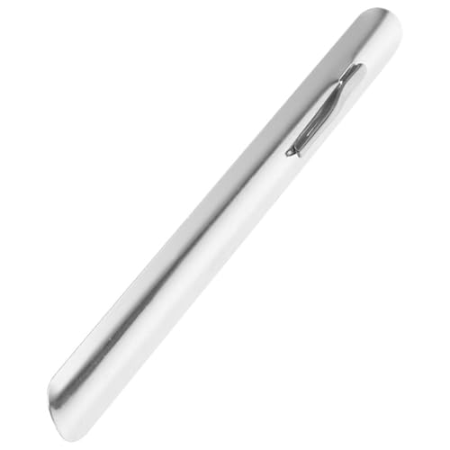 ibasenice Spazzatrice per Briciole da Ristorante in Alluminio Clip Portatile Raschietto per Briciole di Pane da Tavolo Pulitore per Scrivania Resistente e Senza Graffi per Uso Domestico