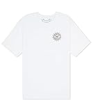 Hurley Men's All Seeing Short Sleeve T-Shirt, White/Multi, XL