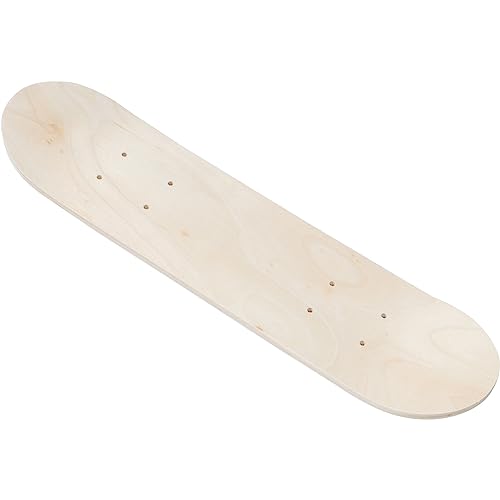 Toddmomy Planche De Skate DéCoration Vierge Double Face 60X15Cm pour Enfants IdéAle pour DIY Art Et CréAtivité en Maternelle