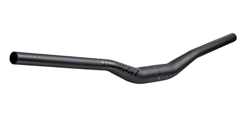 Funn Kingpin Mountain Bike Handlebar with Bar Clamp 35mm and Width 785mm, Tough and Lightweight Alloy Riser Handlebar for MTB, BMX and Road Bike, Rise 30mm MTB Handlebar (Black)