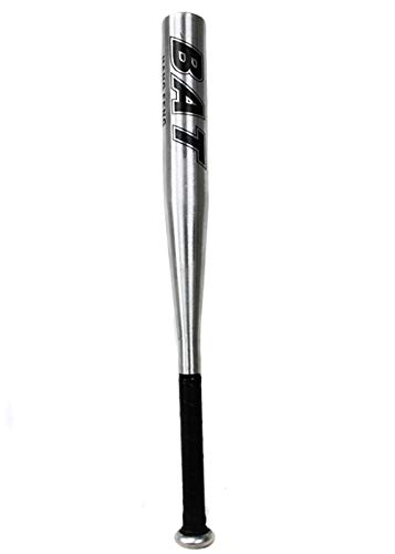 Racchetta da baseball BAT in alluminio (argento, 28")