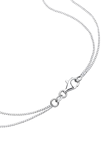 Elli Halsketting Dames Veer Boho met Kristal in 925 Sterling Zilver