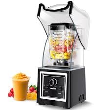 Commercial Sound-Proof Bar Blender | 1800W Heavy-Duty Motor | 2L BPA-Free Jar | Noise-Reduction Shield | Smoothie Shake Ice Crusher for Café Bar Restaurant-image-42