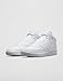 Nike Men's Court Vision Mid Next Nature Shoes, White/White-White, 10