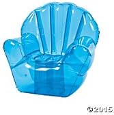 Bunco Game Shop Large Inflatable Blue Chair