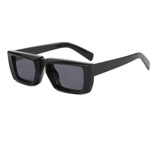 Lunettes de soleil rectangulaires style vintage look gothique tendance