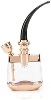 Portable Hookah Hose Mini Hookah Mini Shisha Handheld Size with Brush, Cleaning Tools and Easy to Clean, Gift for Boyfriend, Father, Husband or Friends