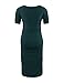 Peauty Maternity Dress Maternity Dress Summer Maternity Dresses Plus Size Maternity Dress Cute Maternity Dress Maternity Photoshoot Dress (Dark Green XL)
