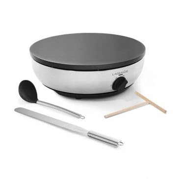 Crêpière Fonte 40cm 3000w Inox - 209003