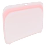 SEWOART シリコーン製再利用可能保存袋 透明密封バッグ 電子レンジ対応 耐高温 食品冷凍冷蔵用 多機能収納 保鲜袋