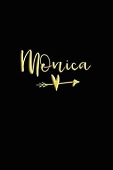 Monica : Personalized with Name Notebook for Ladies