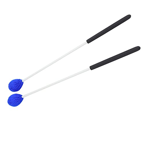 2Pcs S Blue Wool Fiberglass Handles Fine Touch Stable for Percussion WA09 Sticks Blue Sticks Set Drumsticks Glass Fiber Handles miniatura 2