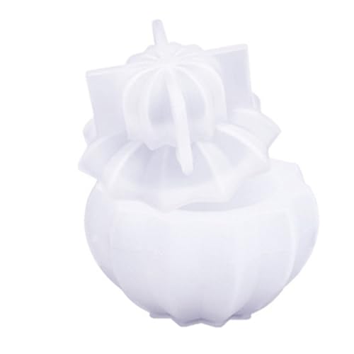 Vaso resistente della cassa dei monili del silicone di alte temperature con il coperchio che fa il candeliere facile Demold della muffa