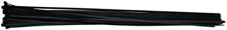 36-in, 25-Pack, 175-lb, Black, Standard Nylon Cable Tie
