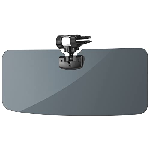 JOYTUTUS Polarized Sun Visor Extender for Full-Size SUVs and Sedans, Universal UV400 Car Visor Extension Anti-Glare Easy to Install, Protect from Glare/UV Ray/Stray Light - image 1