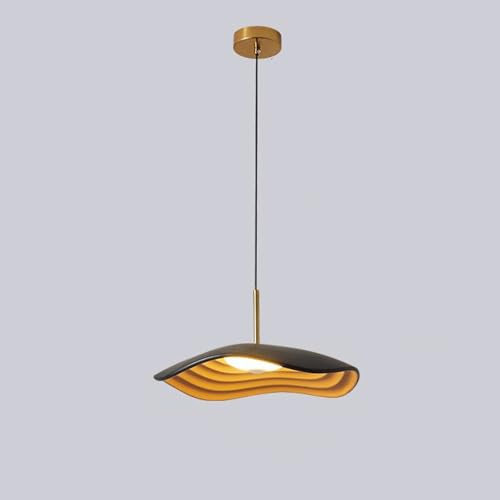 Suspension LED 12W variable luminaire de plafond noir minimaliste et moderne