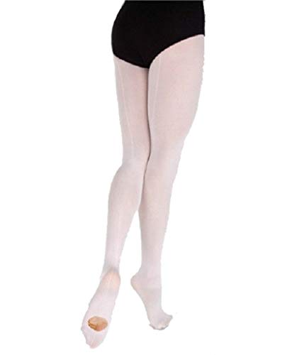 Body Wrappers Womens Convertible Tights Back Seam A45 (Medium, Theatrical Pink)