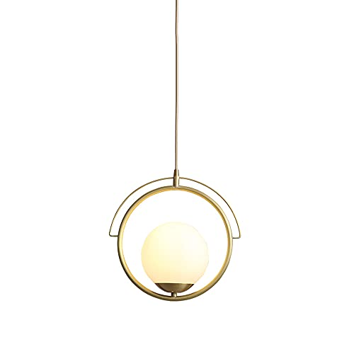 Chandeliers modernes E27 Mid Century pour éclairage cuisine et suspension design or