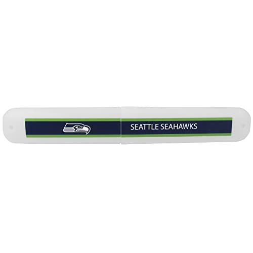Image of NFL Siskiyou Sports Fan Shop Seattle Seahawks Travel Toothbrush Case One Size Team Color