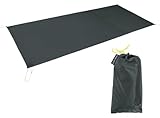 LANSHAN 1-2 Person Ultralight Waterproof Footprint Outdoor Camping Tent Tarp Canopy Blanket Picnic Ground Sheet Mat, Ultralight Tent Fitted, 2 Person