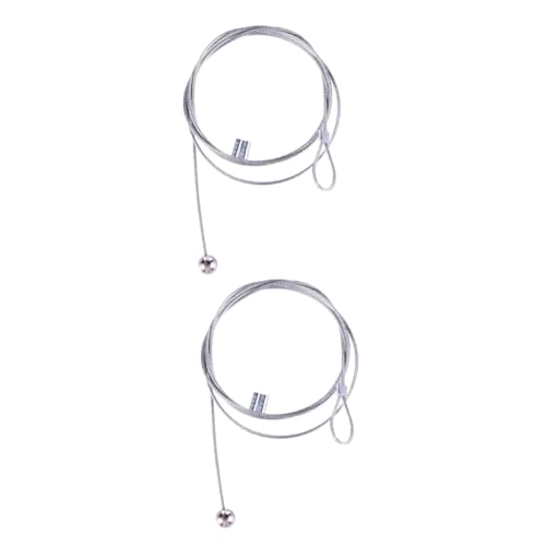 RORPOIR 2pcs String Thick Rope Magnet Picture Wire Hanging for Photo Ropes Creative String for Decorations No