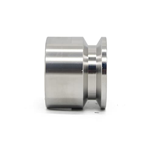 Image of SS304 KF25 NPT Female Adaptor thread 1 inch NW25 KF Female coupling ISO-KF25 X FNPT 1 inch