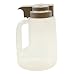TableCraft PP32G 32 Oz. Dispenser with Gray Lid - 6 / CS