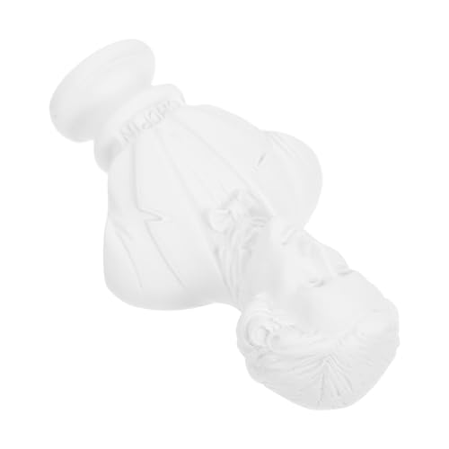 RORPOIR Resin Bust Statue of European Style Musician Figurine Artistic Decor Small Desktop Sculpture for Music and Collectors