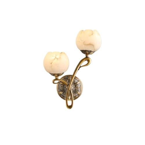 Lámpara de Pared Lámparas Decorativas de Estilo Europeo for Escalera Sala Estar, lámpara Pared mármol Lujo for Dormitorio