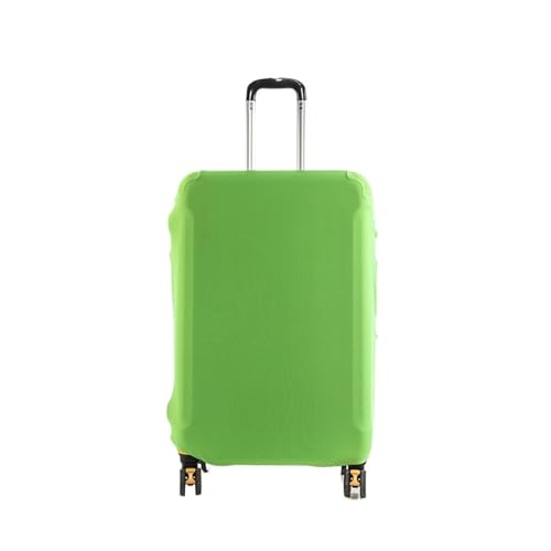 Colorful Luggage Cover Polyester Spandex Suitcase Protector Baggage Dust Case Cover Suitable for 18-32 Inch Luggage Protector for Luggage, Travelling(Green,L(26-28inch))