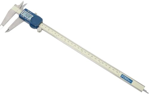 Calibrador electrónico Fowler de acero inoxidable con rango de 12 pulgadas de alta firmeza