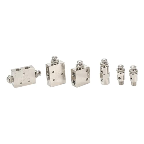 Vanne mécanique TAC2-41V pneumatique à bouton de commande manuelle