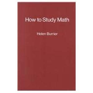 How To Study Mathematics