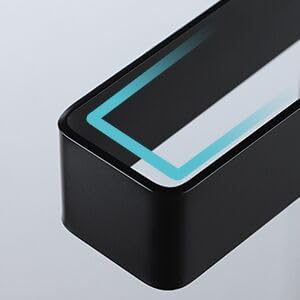 Miniatura 3 de Taozun Toallero de manotoallero de mano  Soporte para toalla de cara negro, anillo de toalla autoadhesivo para baño, acero inoxidable