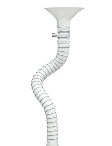 Flexible d'évacuation de fumée extensible de 7,5 cm à 220 cm
