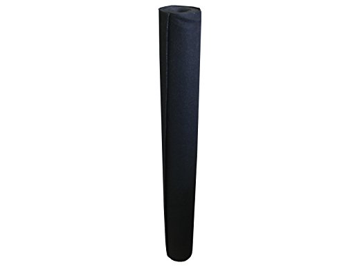 Absolute C20BK 20-Feet Long by 4 Feet Wide, 80 Square Feet Black Carpet for Speaker Sub Box Carpet Home, Auto, RV, Boat, Marine, Truck, Car Trunk Liner